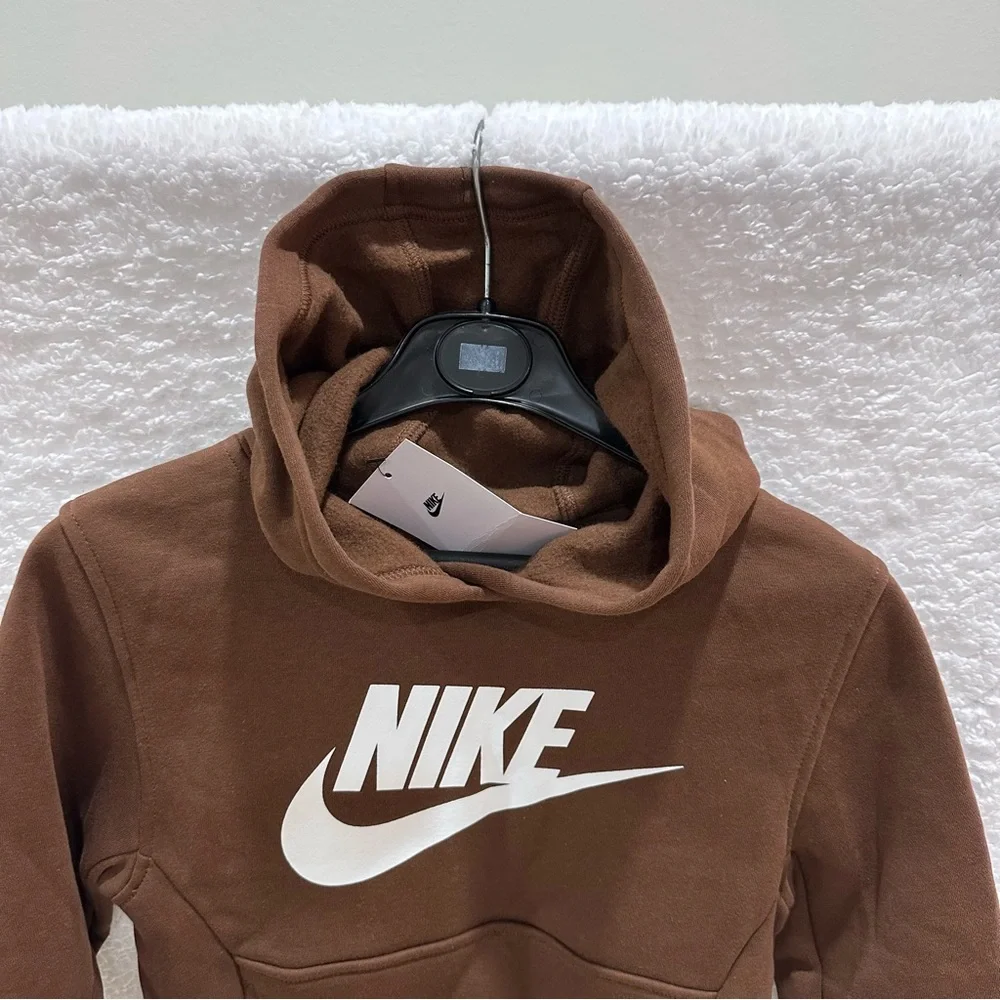 Boy’s Nike Chocolate Brown Hoodie Sweatshirt